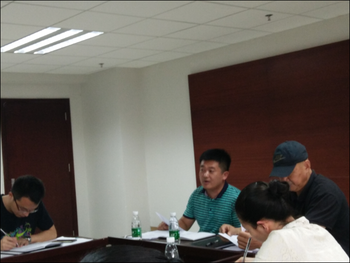 系副主任杨磊布置本学期期中教学检查
